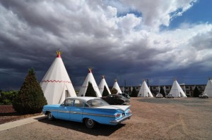 Holbrook, Arizona: Das berühmte Wigwam-Motel.