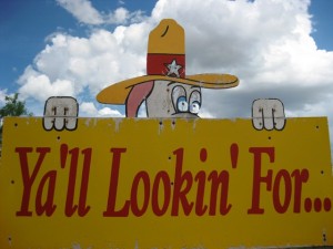 Palo Duro Canyon, Amarillo, Texas: Big Brother is watching you...